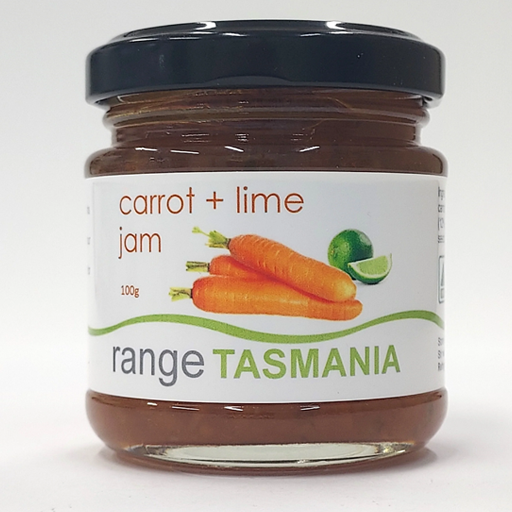 Carrot + lime jam
