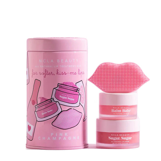 Pink Champagne Lip Care Duo + Lip Scrubber