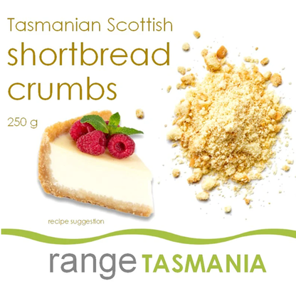 Tasmanian Scottish shortbread crumbs - 250g