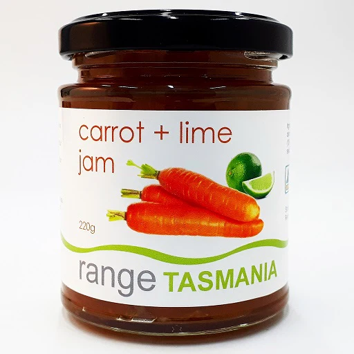 Carrot + lime jam