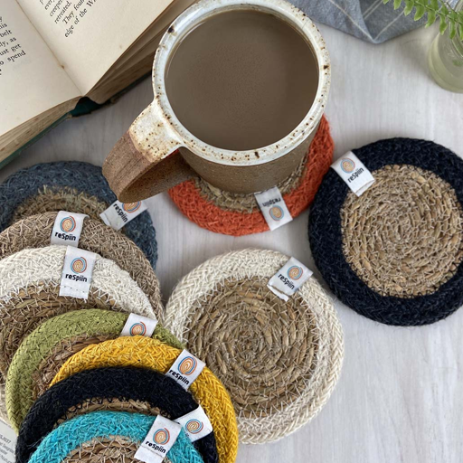 Seagrass & Jute Coaster