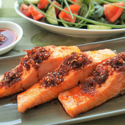 Sesame chilli condiment - hot