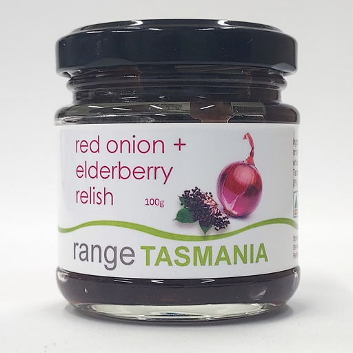 Red onion + elderberry relish