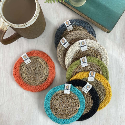 Seagrass & Jute Coaster