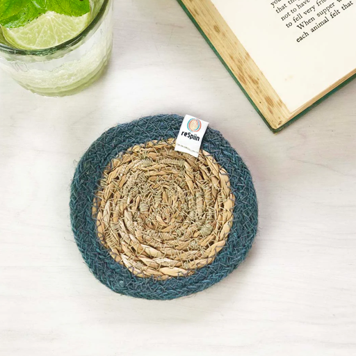 Seagrass & Jute Coaster